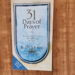 31 Days of Prayer Book - Blue and White